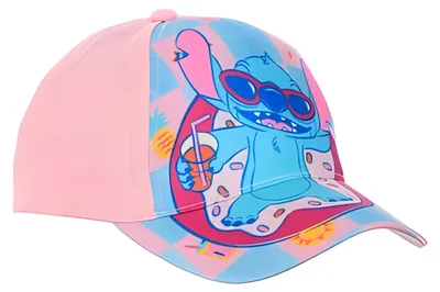 Produktbild von Disney Lilo und Stitch Kinder Basecap Baseball Kappe Mütze – Rosa / 52