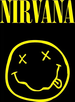 Zdjęcie produktu dla Plakat Nirvana Smiley 61x91.5cm