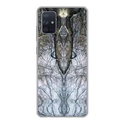 Produktbild von MuchoWow® Handyhülle Schutzhülle Hülle für Samsung Galaxy A71 Baum - Kunst - Psychedelisch Silikon Softcase Handy Hülle - Kartenbesitzer