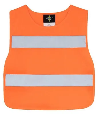 Productafbeelding van Korntex - "Amigo" poncho voor kinderen, maat L (oranje)