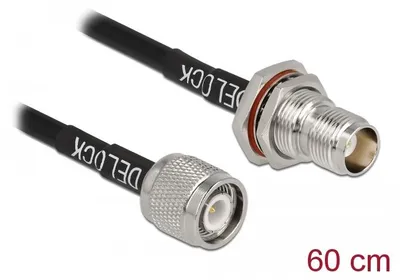 Immagine prodotto di DELOCK Antennenkabel TNC Stecker zu TNC Buchse RG-58 60 cm