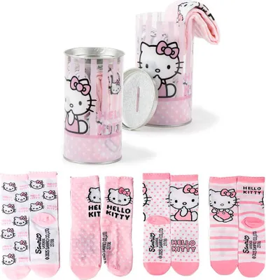 Produktbild von Socken 4er-Pack – Hello Kitty Bunt 31/34 Sanrio
