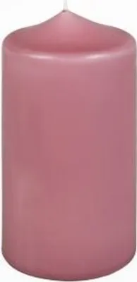 Produktbild von Premium Stumpenkerzen Staubrosa 150 x 80 mm, 1 Stück