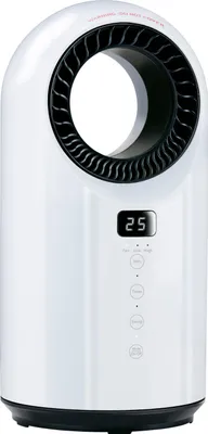 Immagine prodotto di alpina Termoventilatore elettrico e ventilatore 1500W - Radiatore con timer e telecomando - Riscaldatore radiante oscillante con funzione di raffreddamento e riscaldamento - 18 x 18 x 37 cm