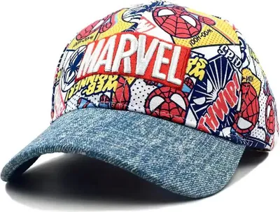 Obrázek produktu pro Dětská kšiltovka Komiks Marvel s potiskem a nášivkou M