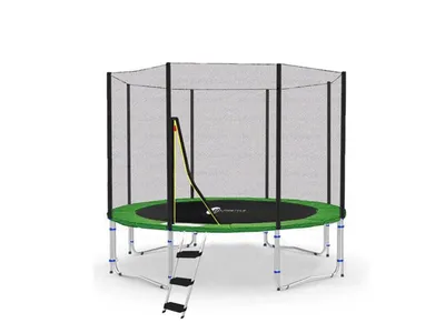 Obrázek produktu pro LifeStyle Classico trampolína s venkovní sítí - LS-C305-G - Ø 305cm - zelená