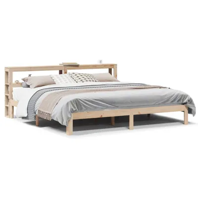 Produktbild von vidaXL Bettgestell mit Kopfteil ohne Matratze 200x200 cm