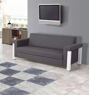 Produktbild von Sofa 3 Sitzer Arbeitszimmer Textil Möbel Polster Stoff Couch Modern Designer