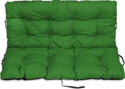 Produktbild von Sitzkissen Bankkissen Bankauflage für Gartenbank - 180x50 cm und Rückenlehne 180x60 cm - Outdoor und Indoor - grün