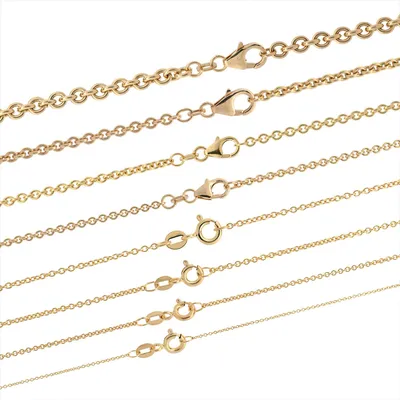 Produktbild von Goldkette Ankerkette Länge 45cm - Breite 1,5mm - 585-14 Karat Gold