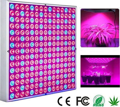 Produktbild von karpal LED světlo pro rostliny 45W světlo pro rostliny 225 LED diod pro skleník, červené modré světlo pro rostliny pro sazenice, zahradu, květiny, vnitřní zahradní rostoucí lampa