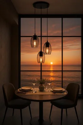 Produktbild von MeLiTec Pendelleuchte DP29, Hängeleuchte elegantes Rauchglas, moderne Pendellampe 3-flammig, Hängelampe rund, Deckenlampe Wohnzimmer Esszimmer Küche