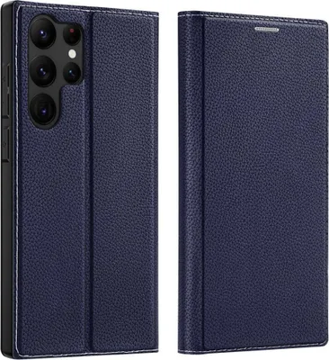 Image de Dux Ducis Skin X2 Housse pour Samsung Galaxy S23 Ultra Flip Case Wallet Stand bleu