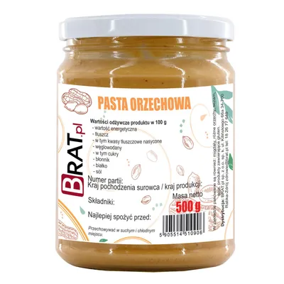 Obrázok produktu pre Orechová pasta 500g