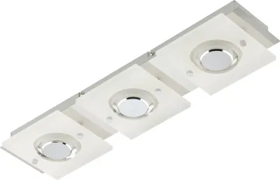 Produktbild von Briloner LED Wandleuchte Deckenleuchte 3 Flammig Silber 1200lm 3000K