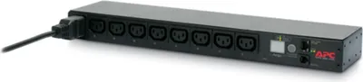 Produktbild von APC Rack PDU - AP7921B - Stromverteilung (schaltbar, 1U, 208/230V, 8 Ausgänge C13, IEC C20)