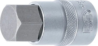Obrázek produktu pro BGS technic Bit Socket, Chrom-vanadiová ocel, 196 mm, 55 mm, 196 g