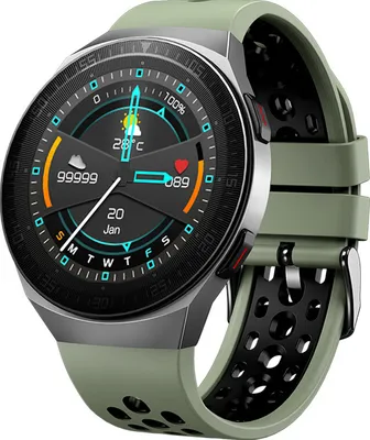 Image de MT3 Smart Watch 8G Mémoire Musique Bluetooth Appel avec tension artérielle Fitness Tracker Vert