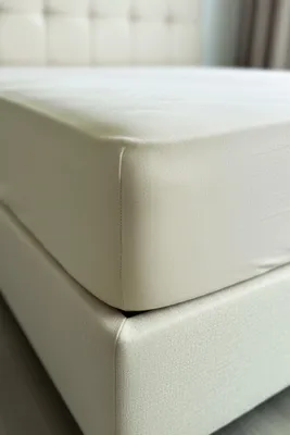 Zdjęcie produktu dla Prześcieradło Nieprzemakalne Wodoodporne 140X200 Aquasafe Bawełna Jersey Beżowe