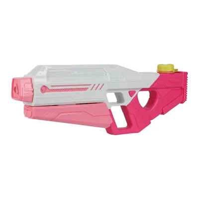 Produktbild von Pump Wassergewehr Rosa 40 cm Wasserpistole 450 ml Tank 8 m Reichweite Spritzpistole Wasser Spielzeug