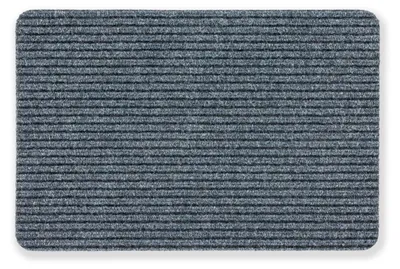 Obrázek produktu pro Šedá protiskluzová podložka pod dveře, pro vnitřní použití, rozměry 50 x 80 cm