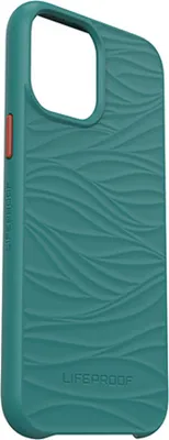 Produktbild von LifeProof WĀKE Hülle für Apple iPhone 12 Pro Max Smartphone - Down Under (Grün/Orange) - Sturzsicher - Recycelter Kunststoff