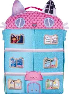 Immagine prodotto di Schmidt Spiele Gabys Dollhouse, Puppenhaus, Spielzeug, mit 3 Figuren, Plüsch, 41 cm, 42804