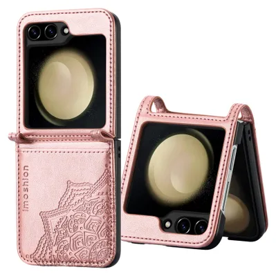 Produktbild von imoshion Mandala Klapphülle Samsung Galaxy Z Flip 5 - Rosé gold