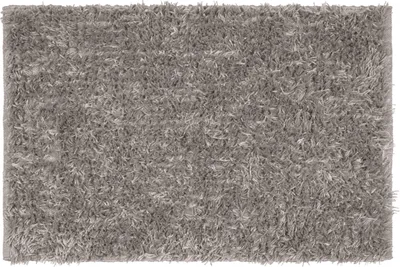 Image de Tapis de bain WENKO, modèle Lanas : tapis de bain durable fabriqué à partir de bouteilles en PET recyclées, dessous antidérapant, lavable à 40 °C, dimensions 60 x 90 cm, couleur taupe