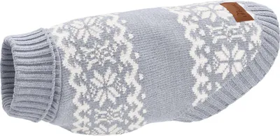 Produktbild von Hunter Hundepullover Birka graublau, Größe: 30 cm