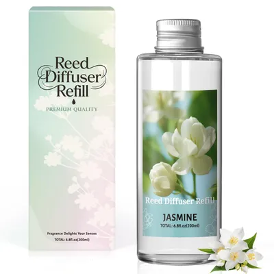 Immagine prodotto di Ricarica per diffusore di fragranze, profumo di gelsomino, 200 ml