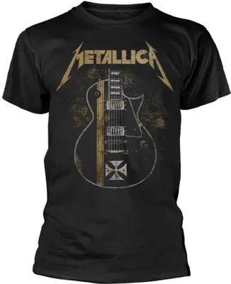 Zdjęcie produktu dla Metallica Hetfield Iron Cross Black S Koszulka