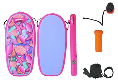 Produktbild von Deska Bodyboard FunWater, aufblasbar, ESIZ00089, 1,1 m (rosa)