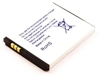 Produktbild von Akku für Avm Fritz!Fon MT-F Li-Ion 3,7 Volt 700 mAh schwarz.
