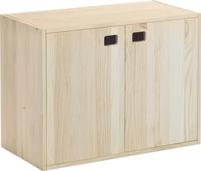 Produktbild von Astigarraga Kit Line Dinamic Modulares Regal 2-türig Holzregal,Türen:1x2 (53,5x70,8x33cm)