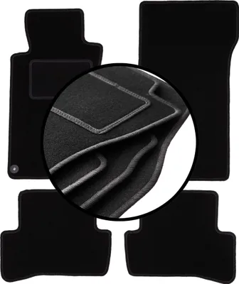 Immagine prodotto di tappetini auto in velluto per Mercedes C W203 (2000-2008)