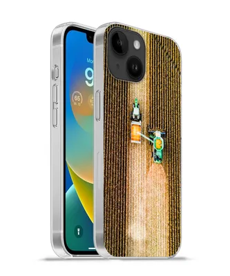 Produktbild von MuchoWow® Handyhülle Schutzhülle Hülle für Apple iPhone 14 - Softcase Traktor - Feld - Land - Bauernhof - Ernte Silikon Softcase Handy Hülle - Mobiltelefonhülle