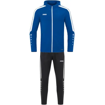 Produktbild von JAKO Damen Trainingsanzug Polyester Power mit Kapuze, Farbe:royal, Größe:40