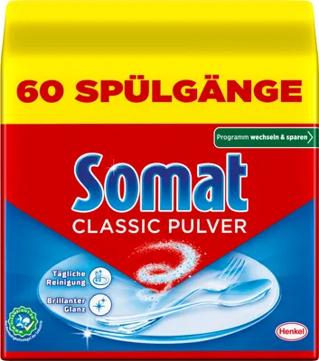 Produktbild von Somat Pulver Classic 60 Spülgänge (960g Packung)