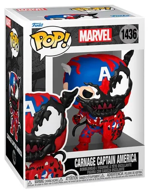 Produktbild von Funko Pop! Marvel: Carnage Captain America #1436