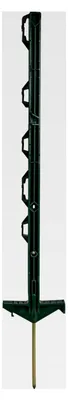 Produktbild von Weidezaunpfähle Kunststoff 5 Stück grün, Höhe 71 cm, Doppeltritt