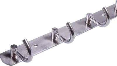 Produktbild von Kleiderhaken Garderobenhaken Edelstahl Wandgarderobe Garderobe Hakenleiste Haken C 1