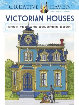 Obrázok produktu pre Creative Haven Victorian Houses Architecture Coloring Book