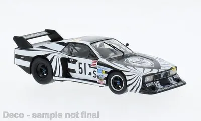 Productafbeelding van IXO 1:43 Lancia Beta Montecarlo Turbo, nummer 51, Sportwagen Wereldkampioenschap 6 uur Silverstone, R.Pa