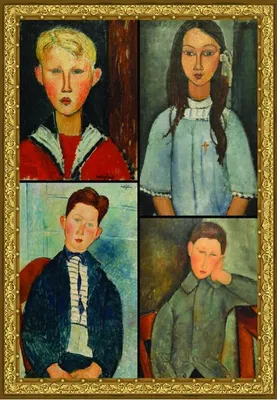 Zdjęcie produktu dla Grafika Puzzle L'oeuvre de Modigliani - 1000 elementów sztuki