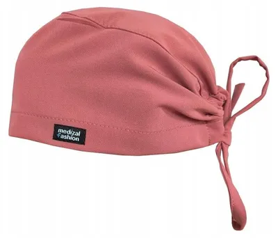Image de Medizal Fashion LuXmi Bonnet Médical à Liens Rose Indien