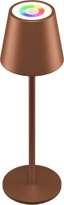 Produktbild von Goobay Akku Tischlampe LED, RGBW, aufladbar, dimmbar, 36cm, bronze
