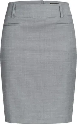 Produktbild von Greiff Modern WITH 37.5® Damen Stiftrock Regular-Fit Hellgrau 44