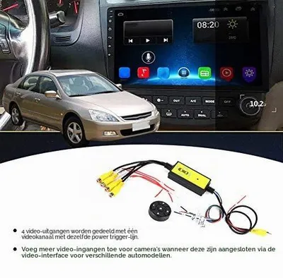 Auto Video Switcher 4 Eingänge 1 Ausgang mit Fernbedienung