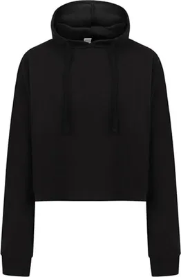 Produktbild von SF Women SK516 | Damen Sweat WomenŽs Cropped Slounge Hoody - Farbe: Black - Größe: XS